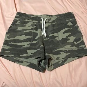 camo lounge shorts